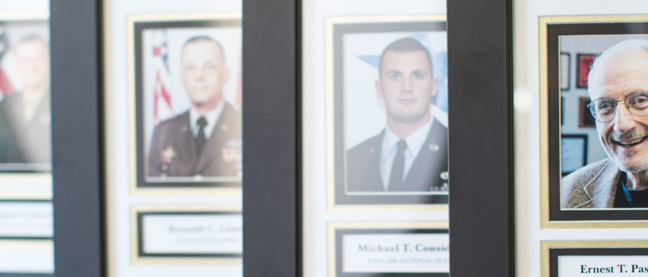 Collage of Distinguished Veteran Awards
