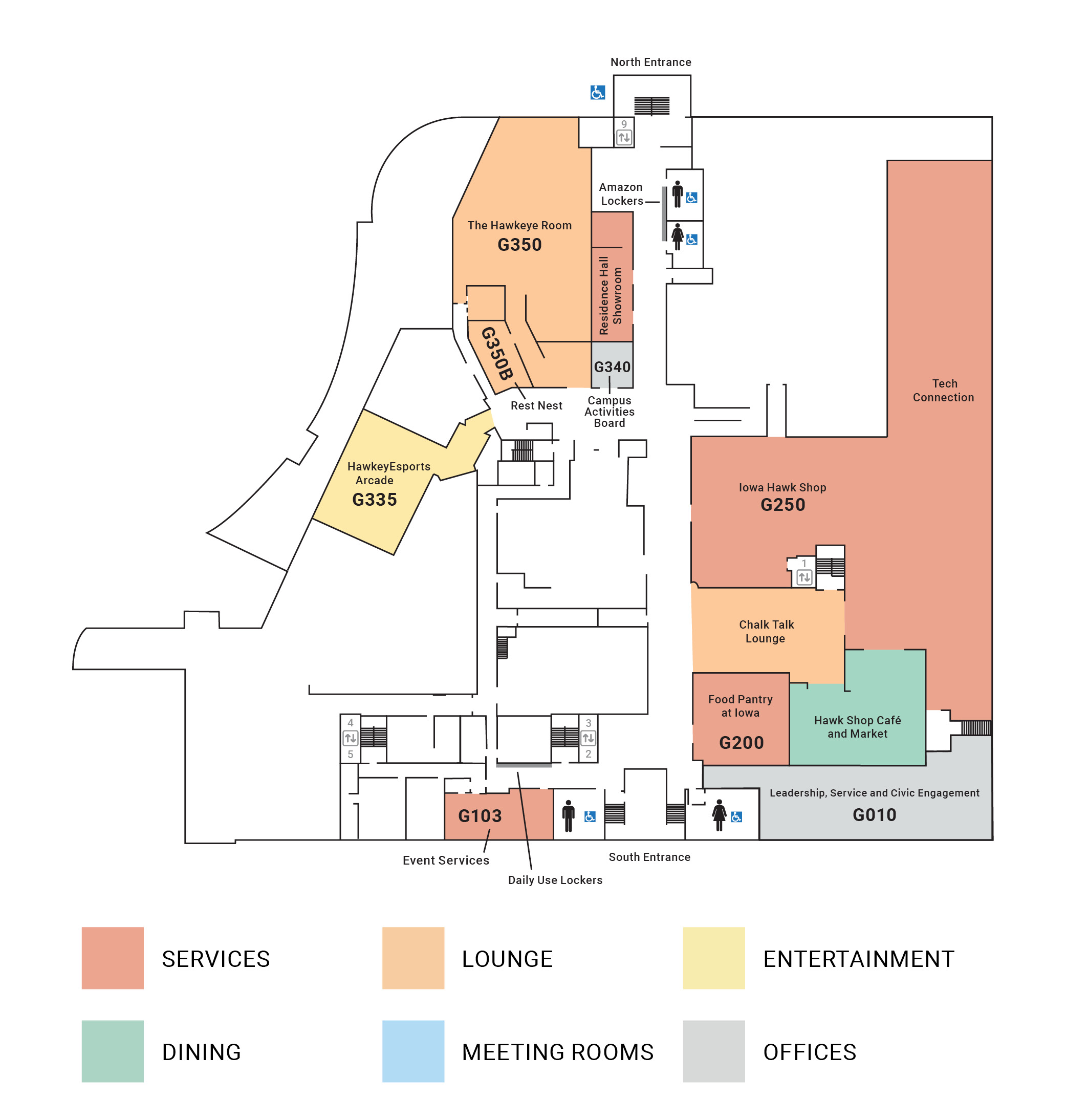 ground floor map