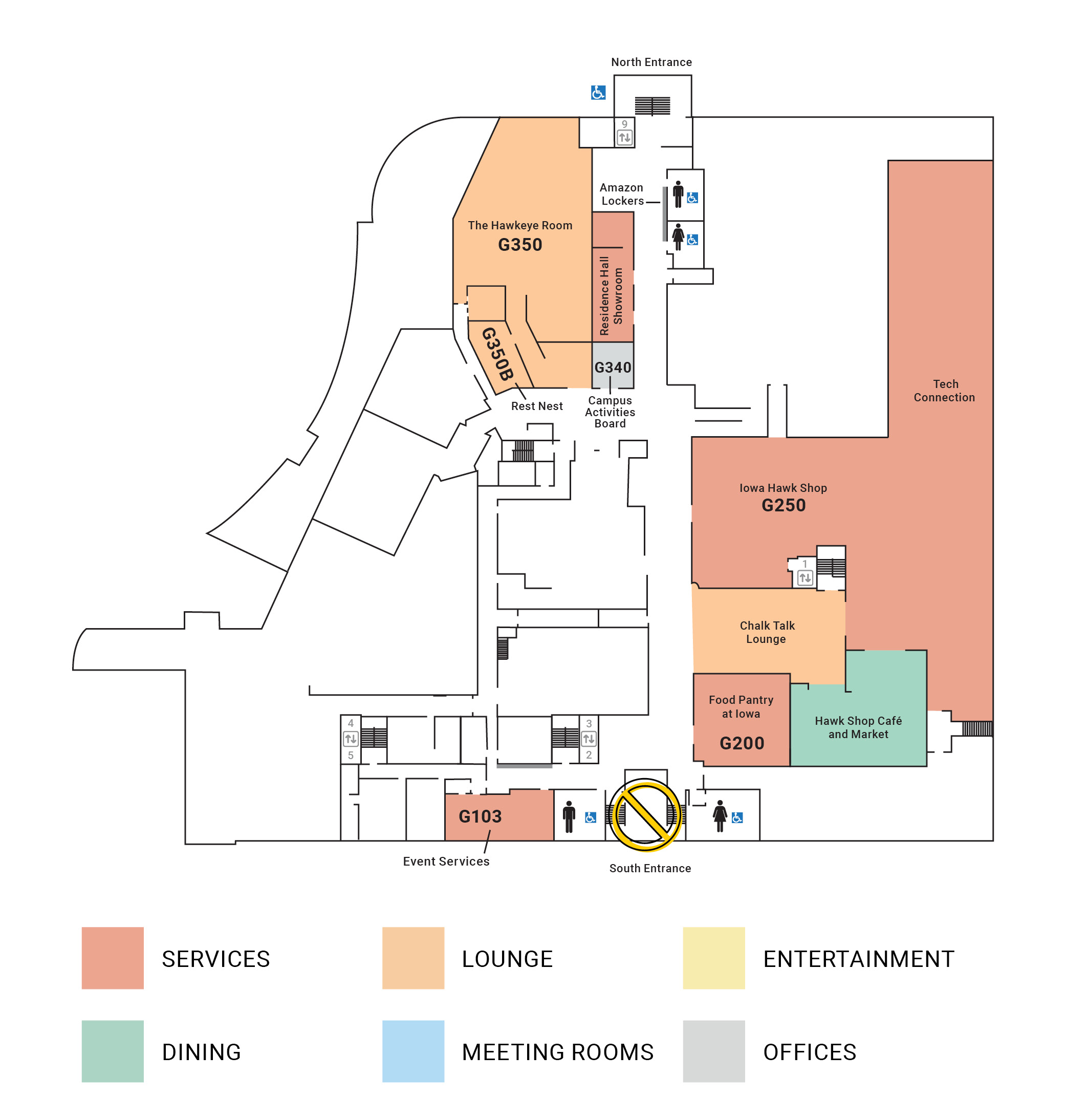 ground floor map