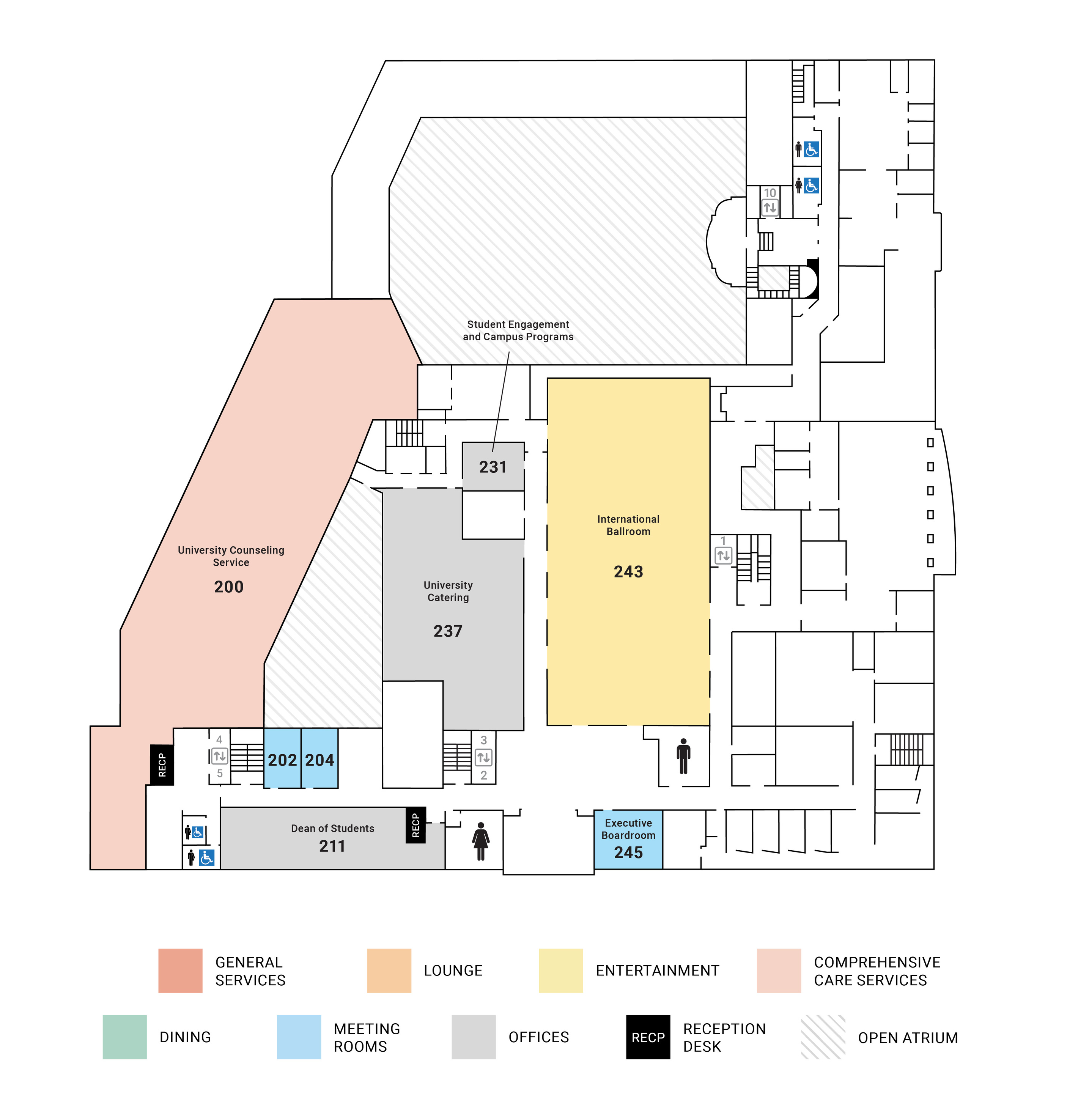 Second Floor IMU map