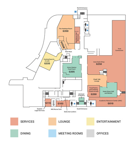 ground floor map