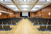 ballroom setup with seating