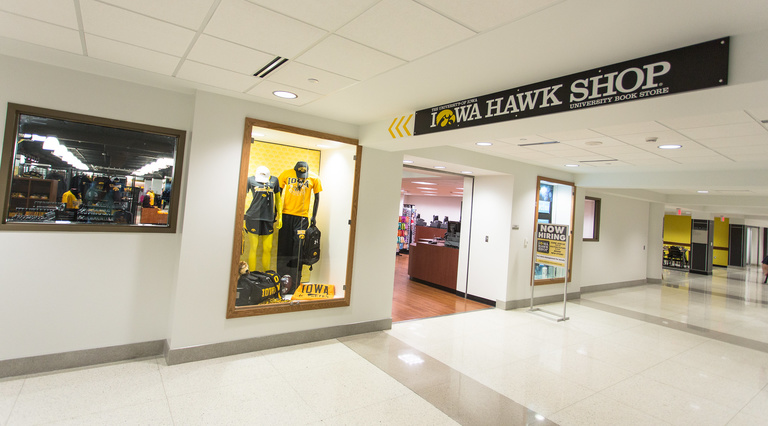 iowa hawk shop entrance