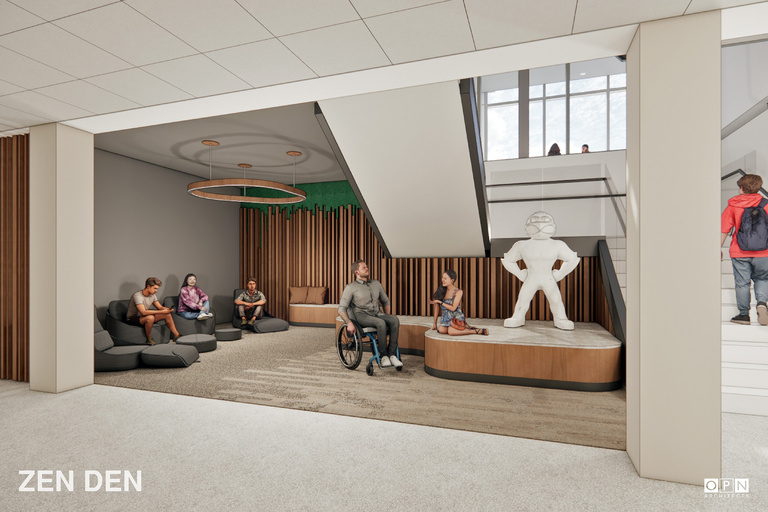 IMU rendering of zen den