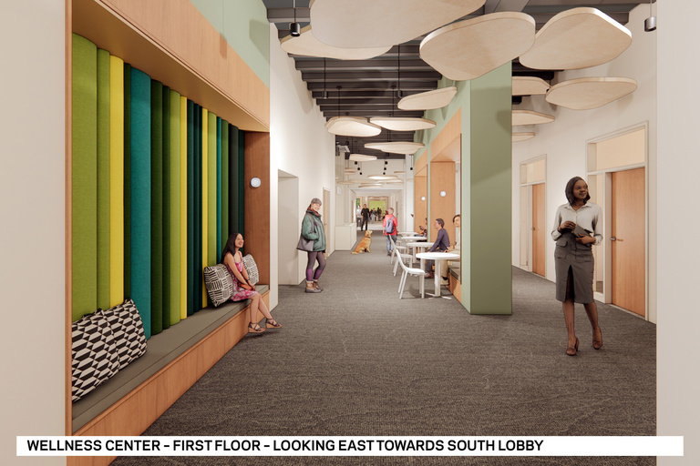 wellness center on first floor