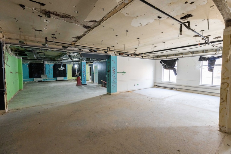 Renovation work in progress at the IMU