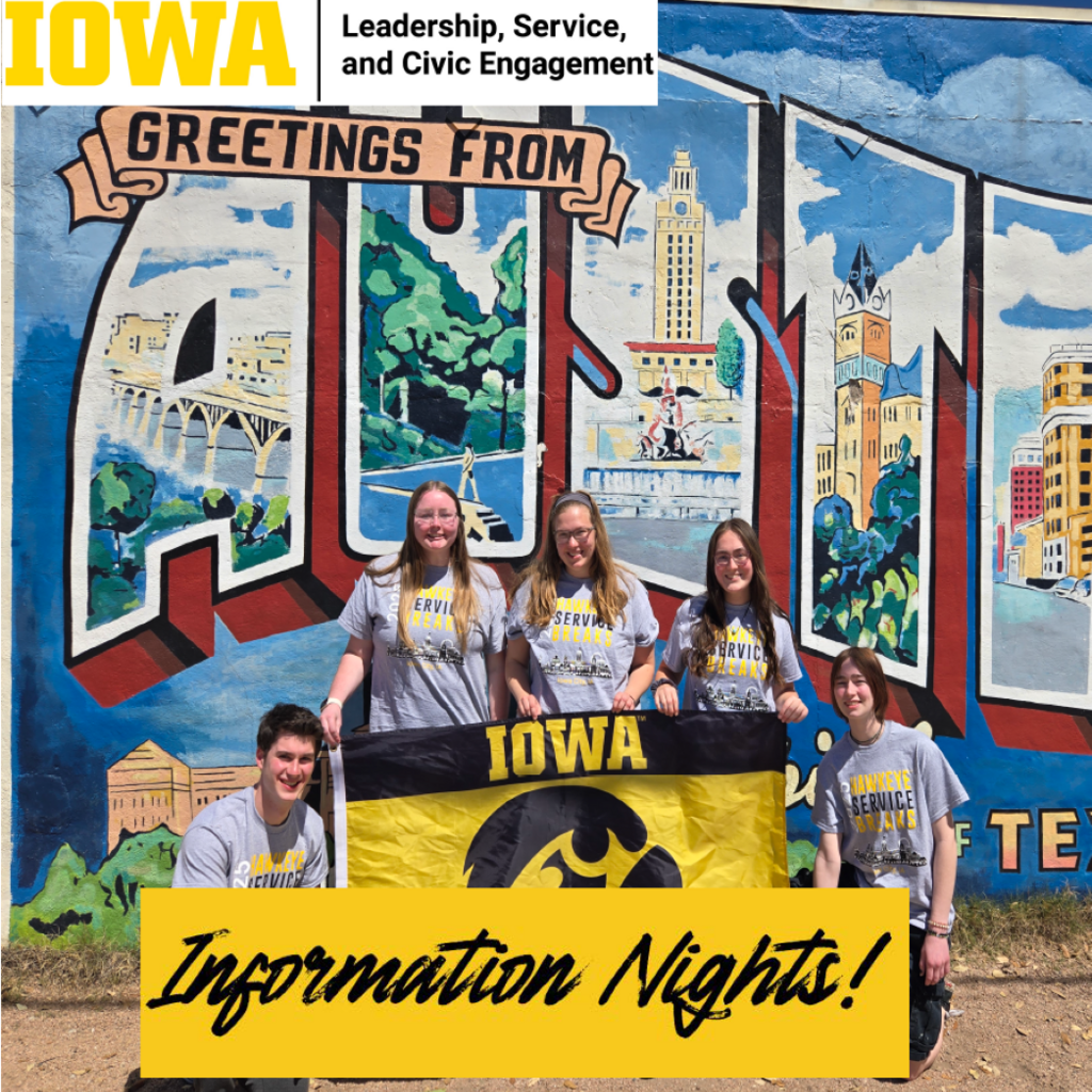 Hawkeye Service Breaks Information Night promotional image