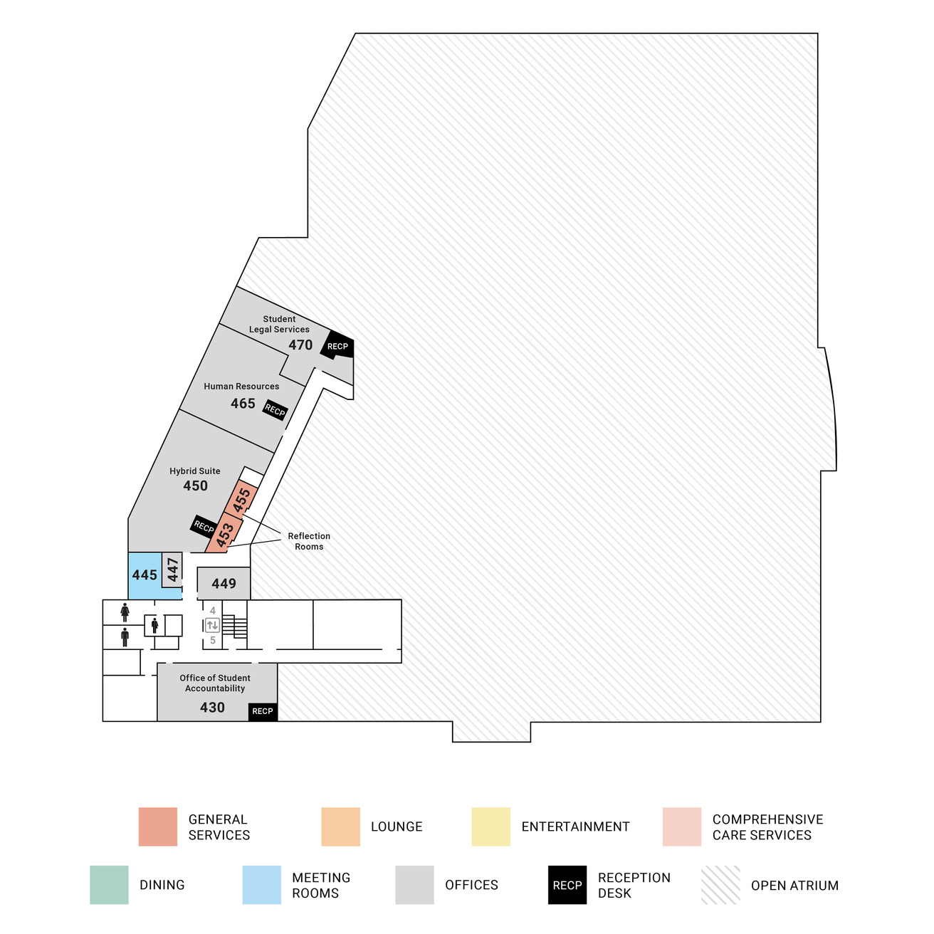 Fourth Floor IMU map
