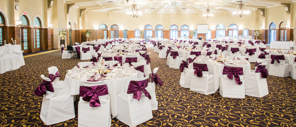 tables setup in the imu lounge