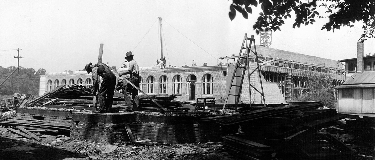 1924 construction begins