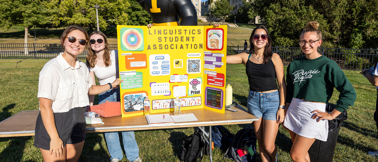 image of linguistics student association