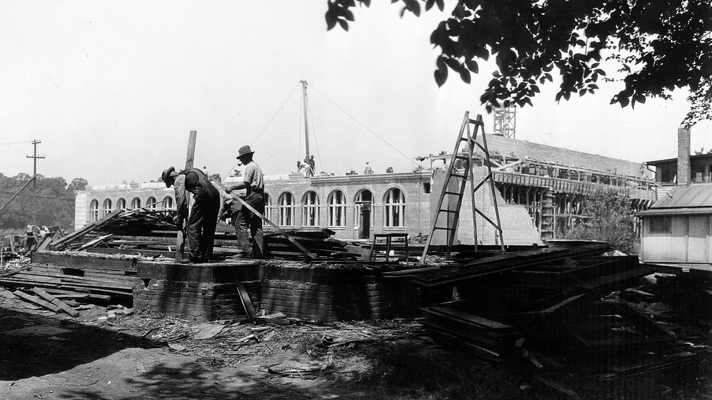 1924 construction begins