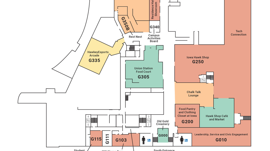 ground floor map
