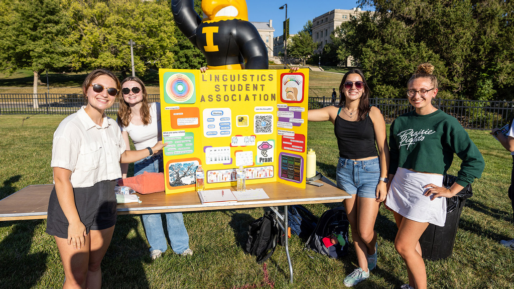 image of linguistics student association