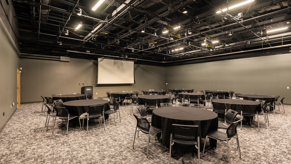 black box theater in the imu