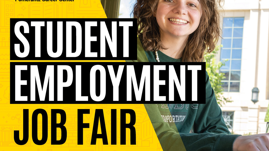  Student Employment Job Fair promotional image