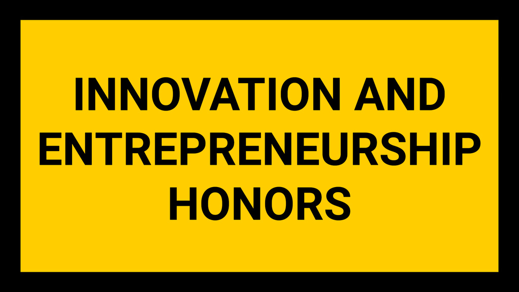 Iowa JPEC Innovation and Entrepreneurship Honors promotional image